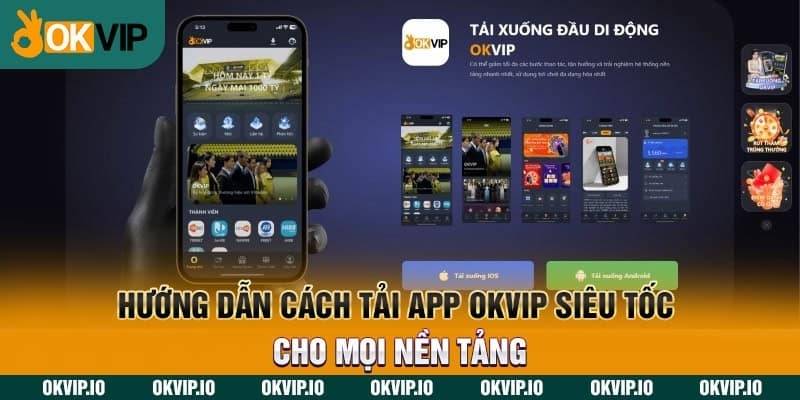 Những điểm quan trọng khi thiết lập ứng dụng OKVIP