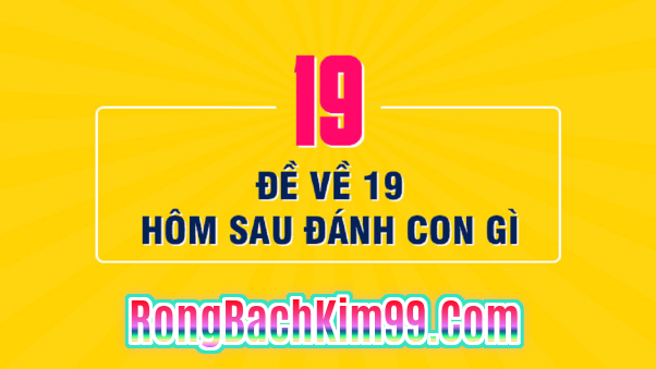 Mơ về đề 19 đánh con gì